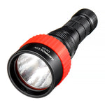 LinkMejor® DL01 XHP50.2 2230LM Underwater 100M Strong Dive Light 6500K Professinal Scuba Diving LED Flashlight with Magnetic Switch Under Water Photography Video LED Fill Light