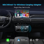 Mini Wireless CarPlay Adapter Type-C Android Auto Wired to Wireless USB Dongle Wifi Bluetooth For iPhone Plug and Play