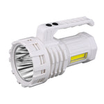 LinkMejor Brightest Power Charger Rechargeable Built-in Batter Flashlight Search high Light Rechargeable Light