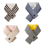 LinkMejor USB Charging Heated Scarf 3 Settings Temperature Levels Soft Comfy Fabric Thermal Electric Heating Neck Wrap