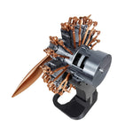 NIKOLATOY 9-Cylinder Radial Engine Model Ornaments Decorations Collection Science Discovery Toys