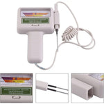 P-101/P-102 2-in-1 Chlorine pH Tester for Pools and Aquariums Accurate CL2 Measurement Easy Calibration Battery Powered