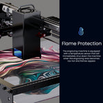 [EU/US/UK Direct]LONGER RAY5 40W Laser Engraver with Air Assist Kit High Precision Laser Cutter and Engraver for Wood Metal Acrylic Cylindrical Objects Tumblers