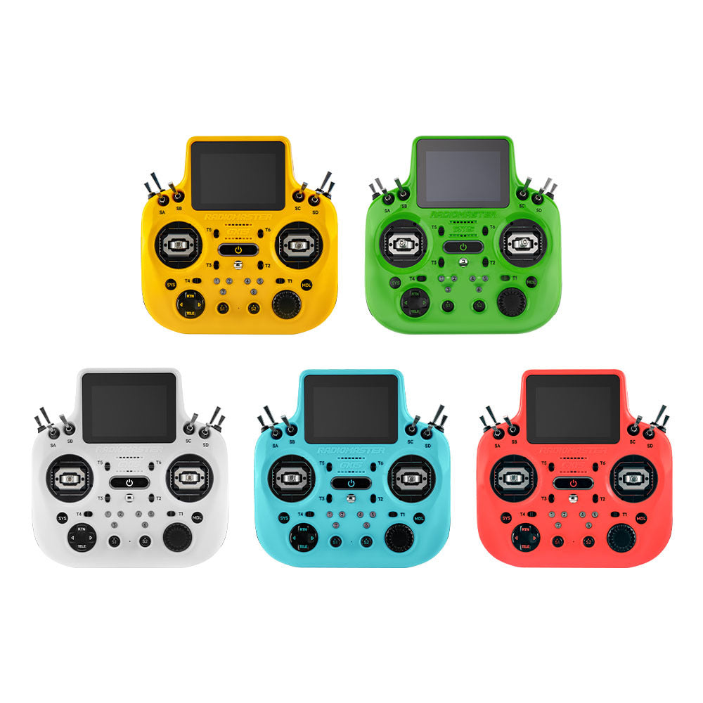 Radiomaster GX15 Dual 2.4GHz ExpressLRS Gemini Radio Controller V6 Hall Sensor Gimbals 3.5-inch Touchscreen for RC Airplane Glider Helicopter