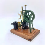 LinkMejor R01 1/12 Stirling Hot Air Pump Engine Model Water-cooled External Combustion Engine Copper Castings Physics Science Experiment for Children