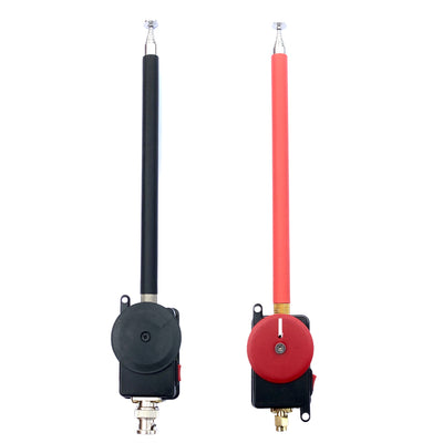 LinkMejor V3.0B Shortwave Telescopic Antenna 5-30MHz 3 Adjustable Modes Low Noise SMA BNC Connector Portable FT8 CW Voice
