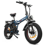[USA DIRECT] DRVETION AT20 Electric Bike 48V 15Ah Battery 750W Motor Recommended Top Speed 25KM/H 20*4.0inch Tires 45KM Max Mileage Range 150KG Max Load Folding Electric Bicycle