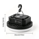 IPRee KT-788 4000mAh LED Camping Lantern 300LM Type C Rechargeable Magnetic Work Light Power Bank with Hook IPX4 Waterproof Emergency Flashlight