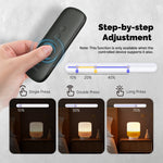 LinkMejor Tuya Zigbee3.0 Smart 4-Button Scene Switch Timing Function Wireless Smart Switch Button Controller SmartLife APP
