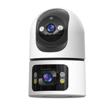 4MP 5G Dual Band Dual Lens WIFI Wireless Security Camera PTZ Panoramic View Color Night Vision AI Human Detection Eseecloud APP 2 Way Audio Indoor IP Camera