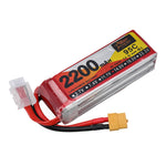 LinkMejor Power 14.8V 2200mAh 95C 4S LiPo Battery XT60 Plug for RC Drone