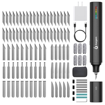 Awgem KH1 Ultrasonic Cutting Knife 45W Power 5 Adjustable Gears High Frequency 40kHz Compact Design Precision Cutting Tool
