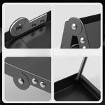 IPRee Mini Folding Table Aluminum Alloy Desktop 32 x 21 x 12 cm Portable Lightweight Camping Table Outdoor Foldable Desk