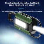 IPRee Super Bright Lightweight Keychain Flashlight Rechargeable Multi-Functional Magnetic Mini Work Light for Outdoor Camping & Portable Daily Use