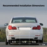 12V 22mm 4 Sensors Car Parking Sensors Parking Kit LED Display Backlight Reverse Backup Radar Monitoring System