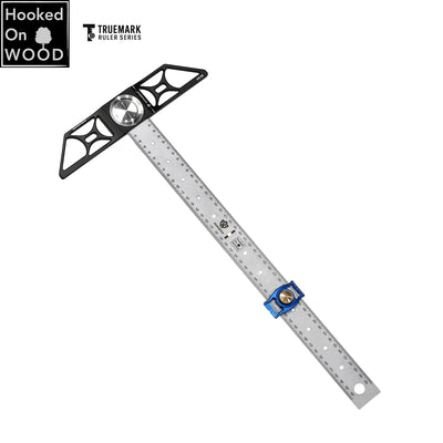 LinkMejor Hooked On Wood Line Master HD38 TrueMark Ruler HD38V Adjustable TrueMark Ruler Hadfield Steel Woodworking Scriber