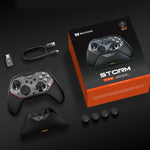 LinkMejor Gale 2 Tri-mode Wireless Gaming Controller TMR Electromagnetic Joysticks 2000Hz Polling Rate Hall Effect Linear Trigger Mechanical Buttons Gamepad for PC Switch Steam