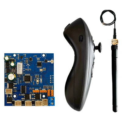LinkMejor Brushless Nesting Boat Remote Controller RXG4P TXG3 High Speed Bidirectional Communication Gyroscope Compass Interface Control Model 12V 24V