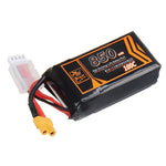 LinkMejor 11.1V 850mAh 100C 3S Lipo Battery XT30 Plug for RC Racing Drone