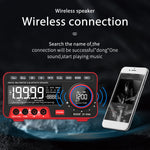 LinkMejor ZT5566 19999 Counts Automatic Range Multi-function Bluetooth Speaker Digital Desktop Multimeter