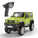 TRASPED HG4-210 RTR 1/16 2.4G 4WD RC Car for SUZUKI JIMNY Rock Crawler LED Light Simulated Smoking Sound Metal Gears Oil Filled Shocks Drive Shaft Wheel Rims Off-Road Climbing Truck Vehicles Models Toys