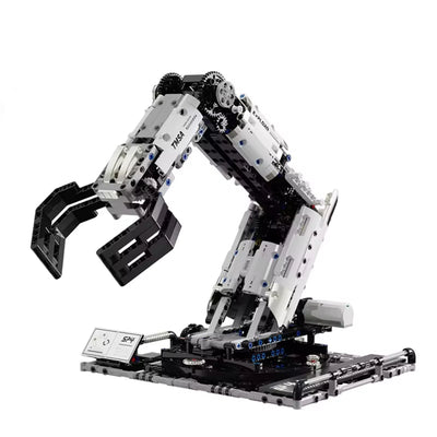 LinkMejor T2007 Robotic Arm Building Blocks Set 784PCS Remote Multi-axis Collaborative Mechanical Arm Model Bricks Desktop Decoration DIY Toys For Kids Holiday Gifts