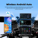 7.0 inch Portable Digital Motorcycle Dashboard GPS Navigation Display Screen Monitor BT5.0 Wireless CarPlay Moto Android Auto