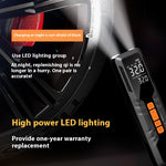 150Psi Portable Smart Electric Air Pump Power Bank Preset Tire Pressure 6000mAh Cordless Dual Digital Display Air Compressor