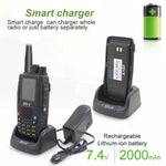LinkMejor KT-A16 Airband Handheld Radio 6W High Power 118-136MHz Walkie Talkie 200 Channels 10 NOAA Channels VHF VOXs Long Battery Long Range Transceiver with 1.77inch Color LCD Screen