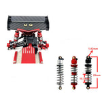 2PCS Upgraded Metal Oil Filled Front Rear Shock Absorber Dampers for Wltoys 244016 LOSI Micro-B 1/24 RC Cars Vehicles Models Spare Parts