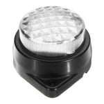 LinkMejor Light Clearance Front Rear Side Marker Indicator Lamp Round Outer Display Width Light