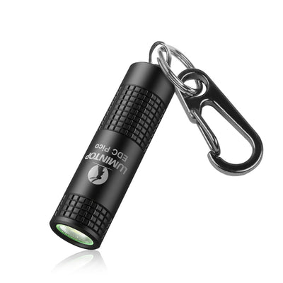 Lumintop EDC PICO V2.0 10280 Batteyr EDC Pocket Flashlight 130 Lumens 40 Meters LED Keychain Light USB Type C Charging Mini LED Torch