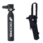 LinkMejor 0.5L Mini Scuba Tank for Recreational Diving Scuba Cylinder Oxygen Tank Support 5-10Minutes Scuba Divingfor Underwater