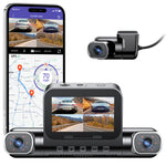 LinkMejor M660 4CH 4 Lens 2.4 Inch IPS Screen Driving Recorder WIFI GPS Driving Track Dash Cam Smart Voice Control Night Vision