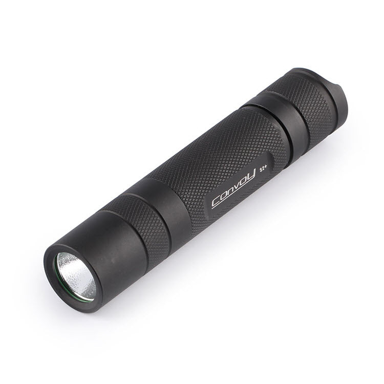 LinkMejor S2+ Black L2 7135x8 3/5mode EDC LED Flashlight 18650