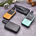 2Pcs LinkMejor PMR446 Mini Walkie Talkie Long Range Commutator Station Kid Toys Amateur Radio Portable Handheld Two Way Radio European Version