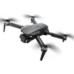 LinkMejor E88 GT WiFi FPV with 4.9inch Large LCD Screen Controller HD Dual Camera Optical Flow Positioning Brushless Foldable RC Drone Quadcopter RTF