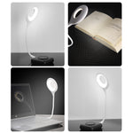 LinkMejor Intelligent Voice Control Night Light 3 Color Temperatures Voice Activated Mini Portable Ambient Light