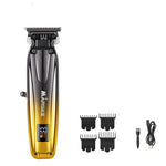 LinkMejor 5053 Professional Electric Hair Clipper With Digital Display Gradient Design Suitable For Haircutting And Bald Styling