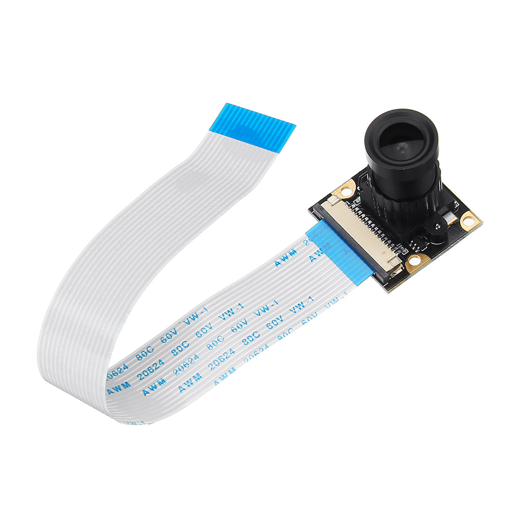 Camera Module For Raspberry Pi 4 Model B/ 3 Model B / 2B / B+ / A+ Can be Connected to Infrared Night Vision Light with Adjustable Focus