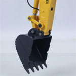 YI GONG 520 1/50 2.4G Full-Channel RC Car Screw Rod Excavator Alloy Bucket Track Simulation Engineering Electric Lifting Remote Control Construction Light Sound Vehicles Models Kids Children Toys
