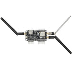 for Flipper Zero Multiboard Expansion Board 2.4G Module Expansion NRF Mousejacker Wifi ESP32 Expansion High Gain CC1101 Module