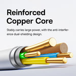 Baseus Ultra-Fast 2.4A USB-A to iP Cable Fast Charging Data Transmission Copper Core Line 1M/2M Long for iPhone 14 14Pro 13 12 Pro Max
