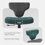 LinkMejor FREEDOM-X FP Multi-Posture Armless Widened Cross-Leg Chair