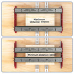 LinkMejor Rout-N-Plane Bench Top Board Mill Capacity Router Sled For Flattening & Surfacing Cutting Boards Glued-Up Panels