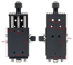 LinkMejor Z Axis Lift Height Adjuster 55mm Stroke Sheet Metal Design Laser Module Focusing Control TT-5.5S TTS-25 TTS-55 TTS-10 Engraving Machine Accessory