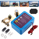 Remote Battery Disconnect Switch 12V 240A Smart Kill Switch Automatic Power Cut-Off Low Power Consumption for Cars Trucks RVs Boats ATVs Negative Terminal Compatibility