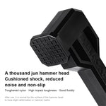Blackdog Camping Tent Ground Peg Hammer Multifunctional Outdoor Tent Ground Nail Hammer Portable Camp Hammer for Hiking Camping Gardening