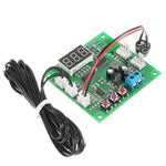 LinkMejor® DC 12V 24V 48V 2 Way Cooling PWM 4 Wire Fan Temperature Controller Temperature Speed Display