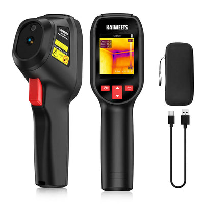 LinkMejor KTI-200 Thermal Camera 240x240 IR Resolution 25Hz Refresh Laser Targeting 50° FOV 15 Color Palettes USB-C Massive 30K Image Storage Auto Tracking
